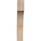Ekena Millwork 3 1/2"W x 14"D x 22"H Westlake Smooth Knee Brace, Douglas Fir BRC04X14X22WTL00SDF - alternate 2